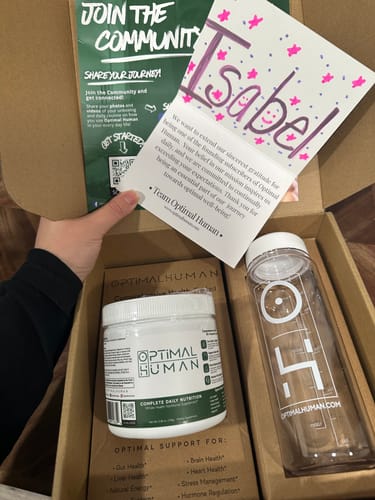 Customer photo review of Optimal Human