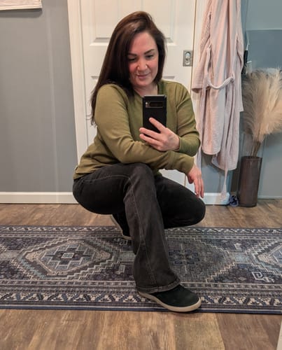 Customer photo review of The Trifecta - Judy Blue Tummy Control Bootcut Jeans