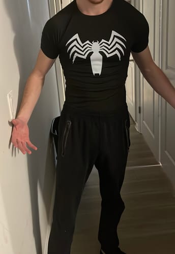 Customer photo review of Symbiote Compression Shirt