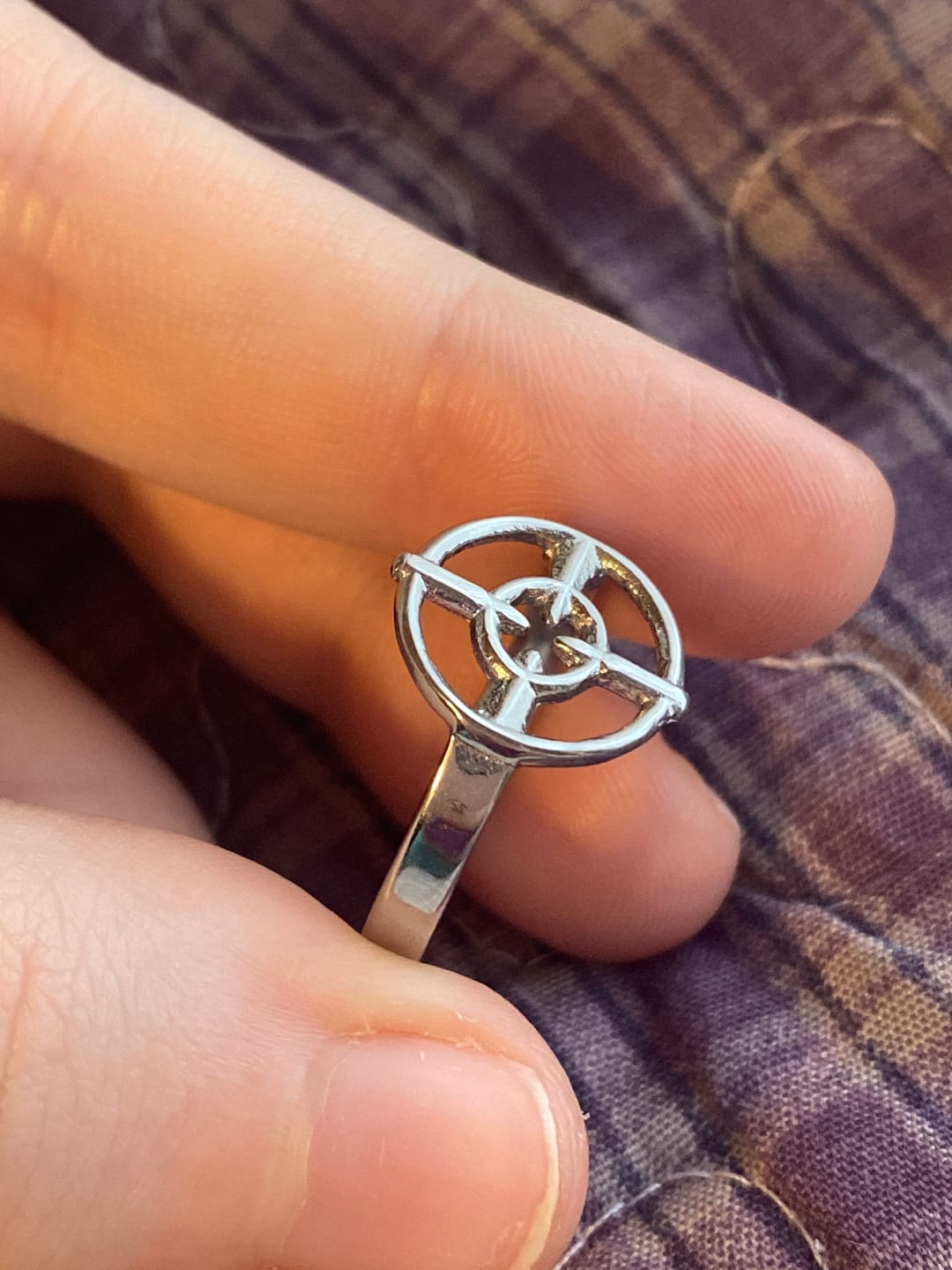 Customer photo review of CROSSHAIR RING