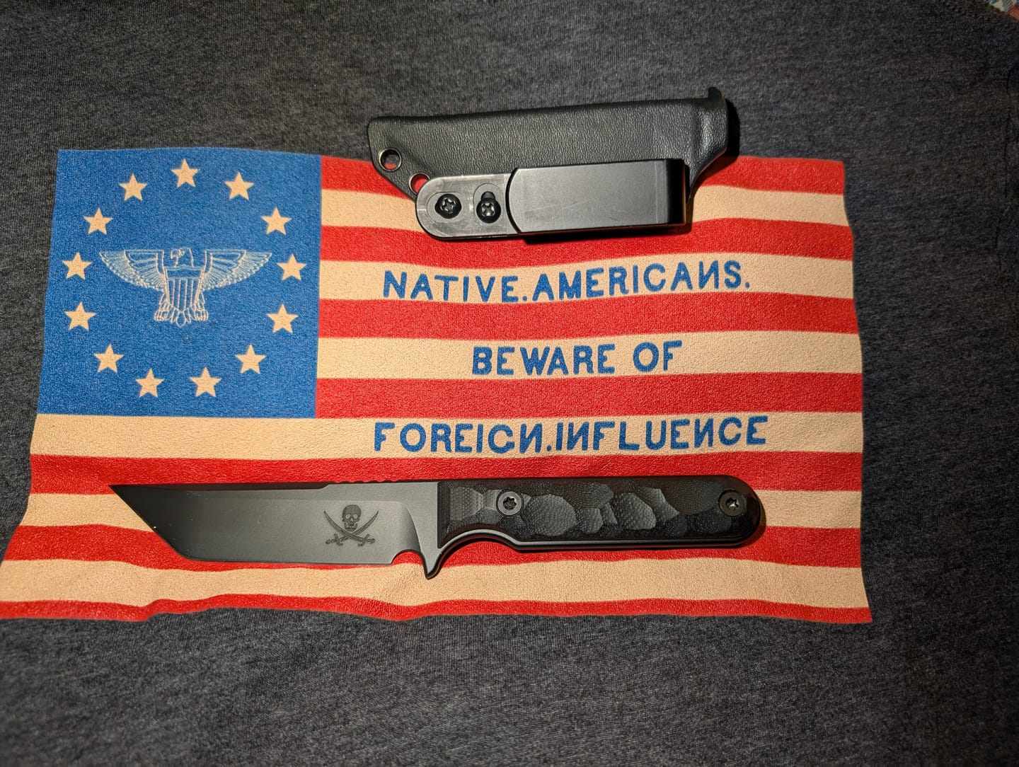 Customer photo review of Copperhead (Blackout) "Jolly Roger"