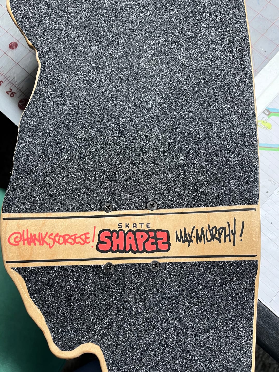 Customer photo review of Create your own Skate Shape