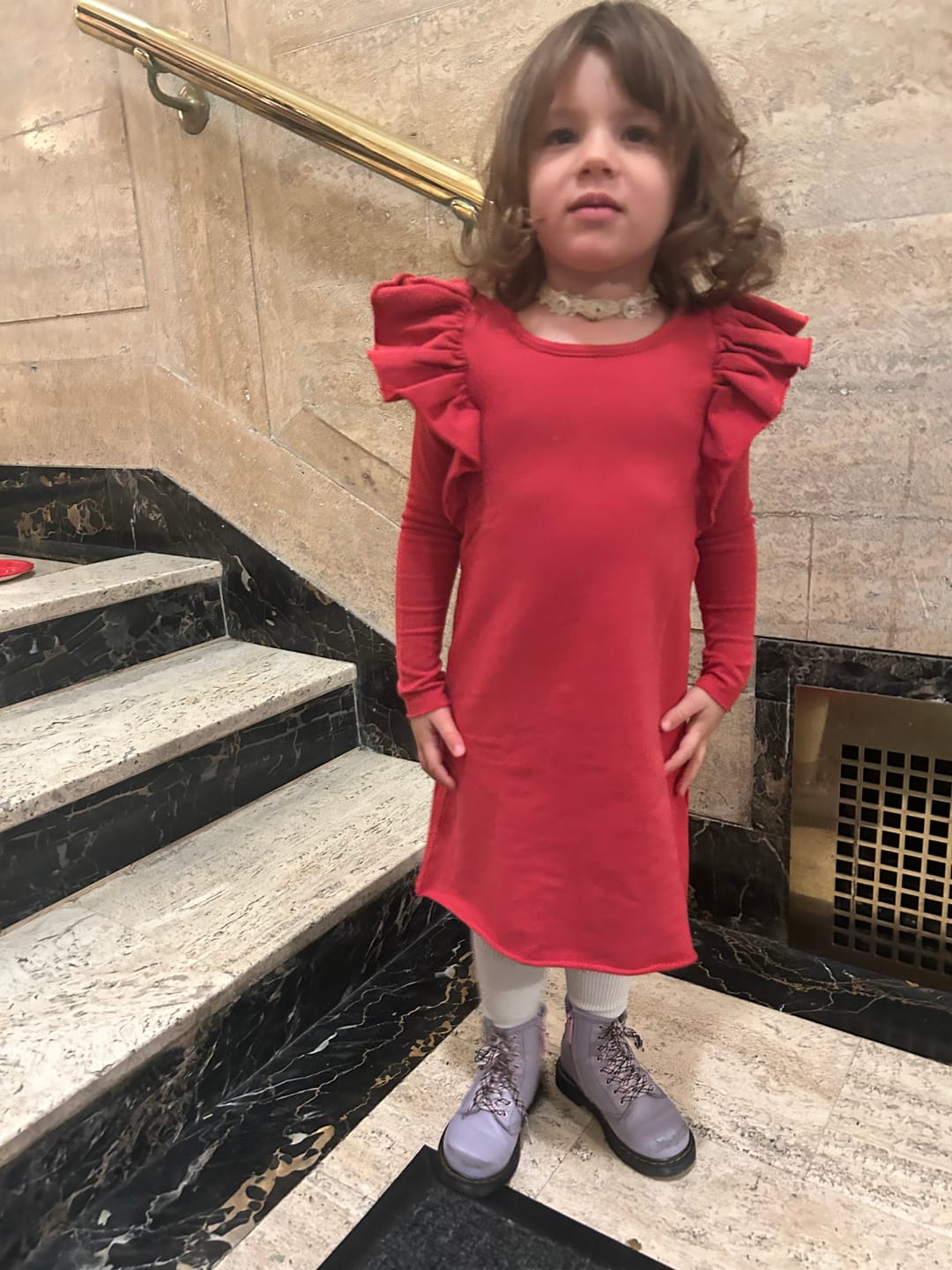 Customer photo review of Noa Ruffle Tank