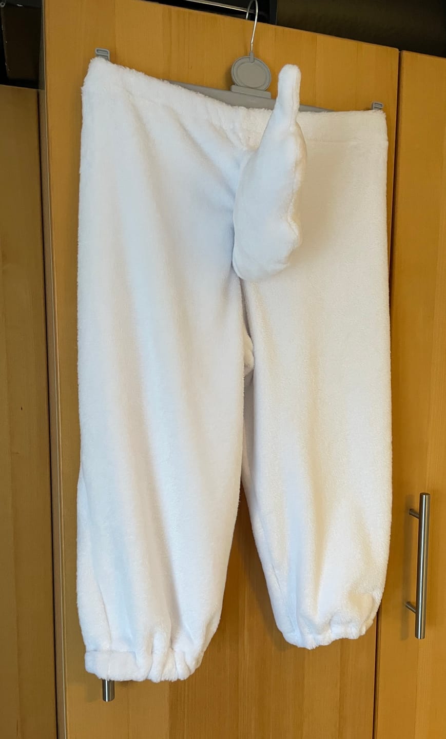 Customer photo review of Plain Cuddle Fleece Fabric