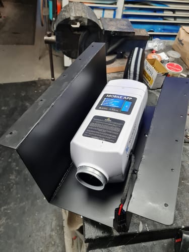 Customer photo review of Air Bluetooth Diesel Air Heater 2kW 12V/24V