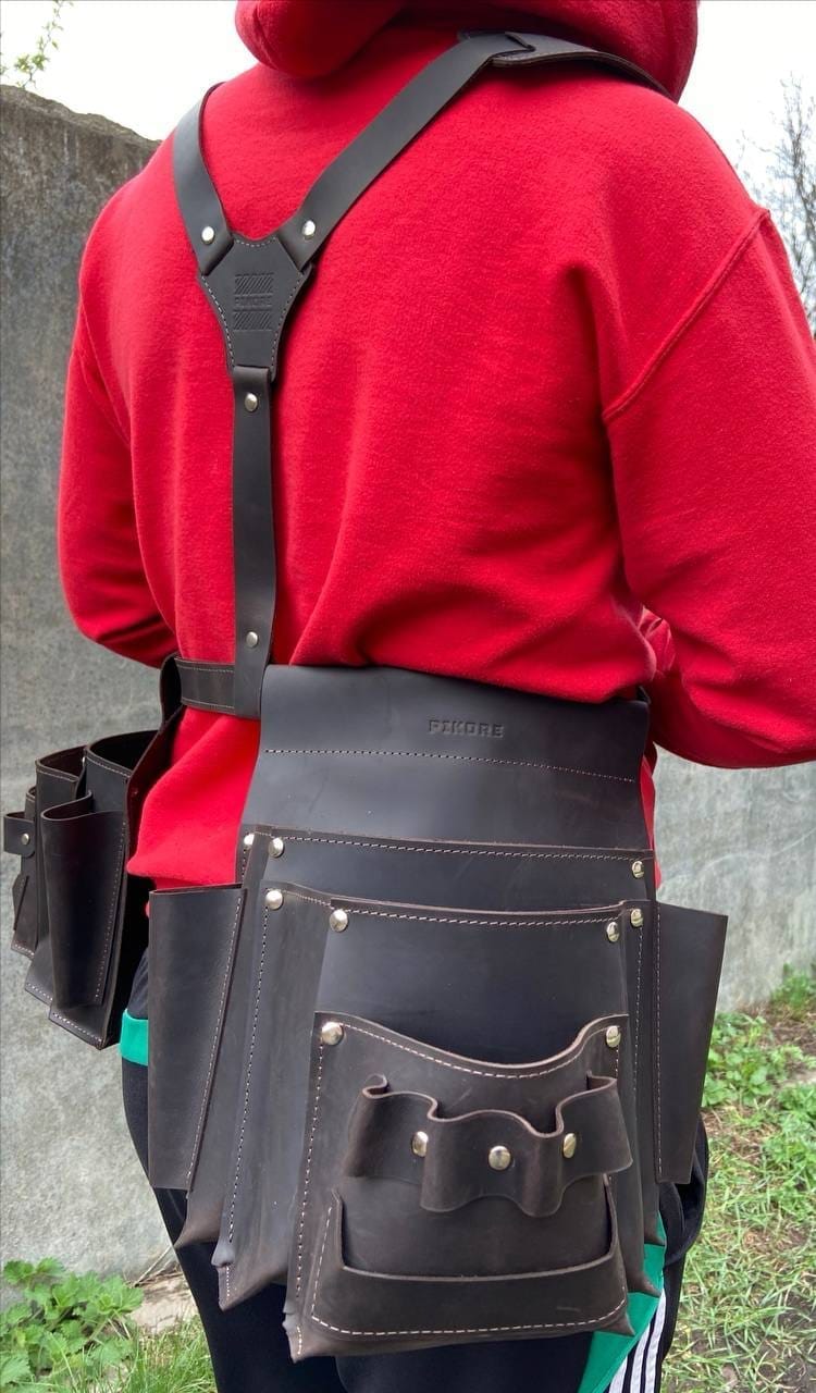 Customer photo review of Carpenter Tool Suspenders