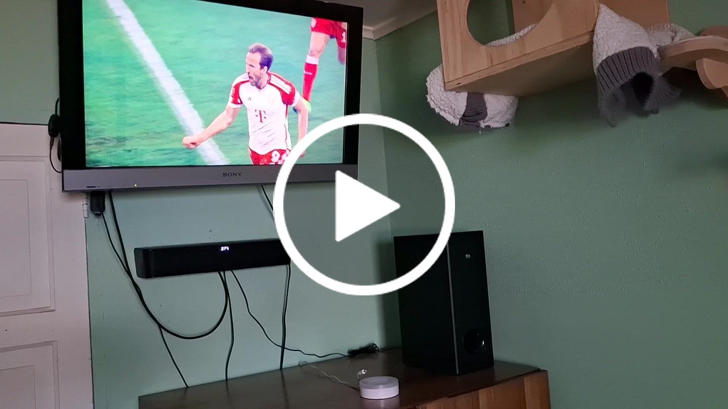 Customer video review of Barra de Sonido Blik Surreal80