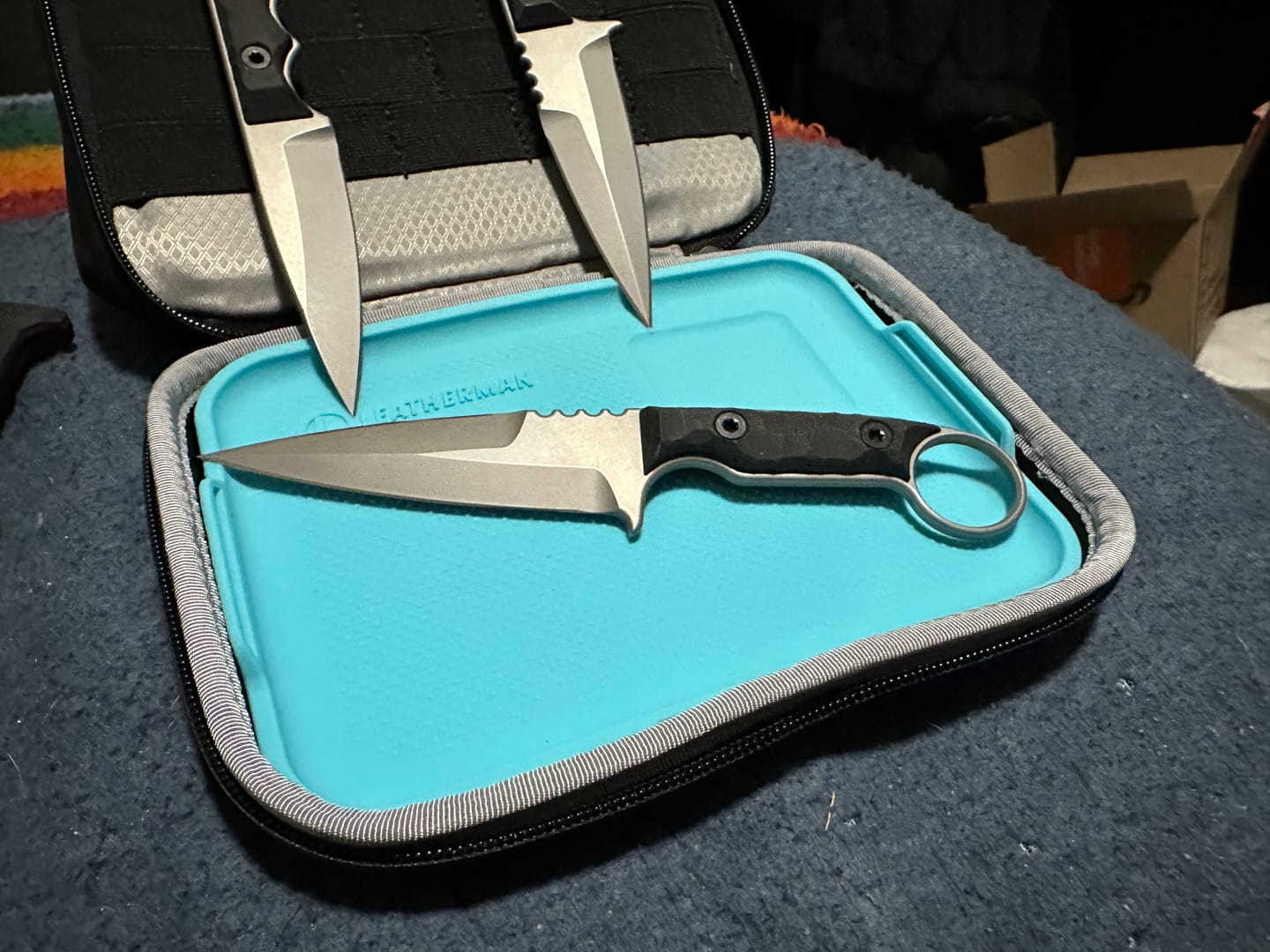 Customer photo review of DCK-R (Stonewashed & Black) Double Edge