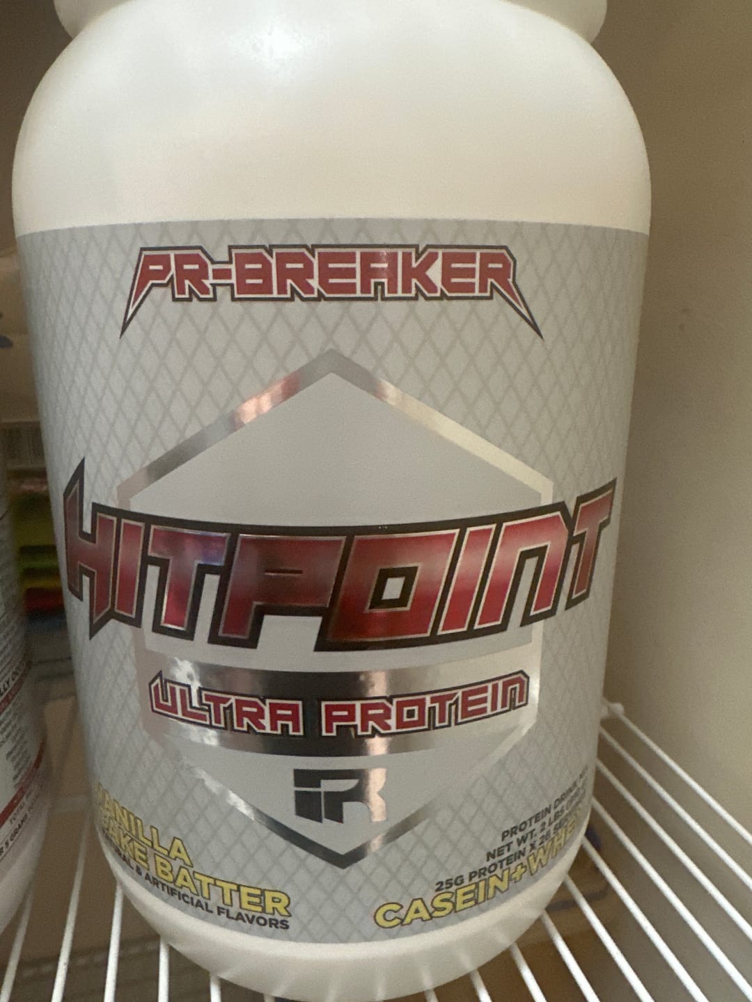 Customer photo review of HITPOINT ULTRA PROTEIN