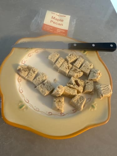 Customer photo review of Maple Pecan Protein Bar - Box of 12