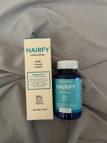 Customer photo review of Vitaminas Hairfy