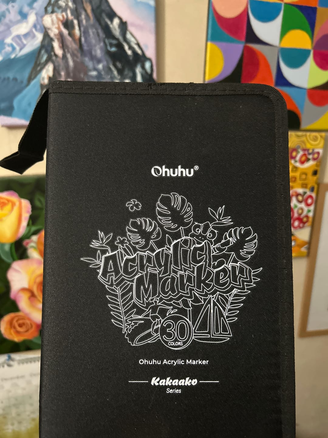 Customer photo review of Ohuhu - Set 30 Marcadores Acrílicos Kakaako Doble Punta