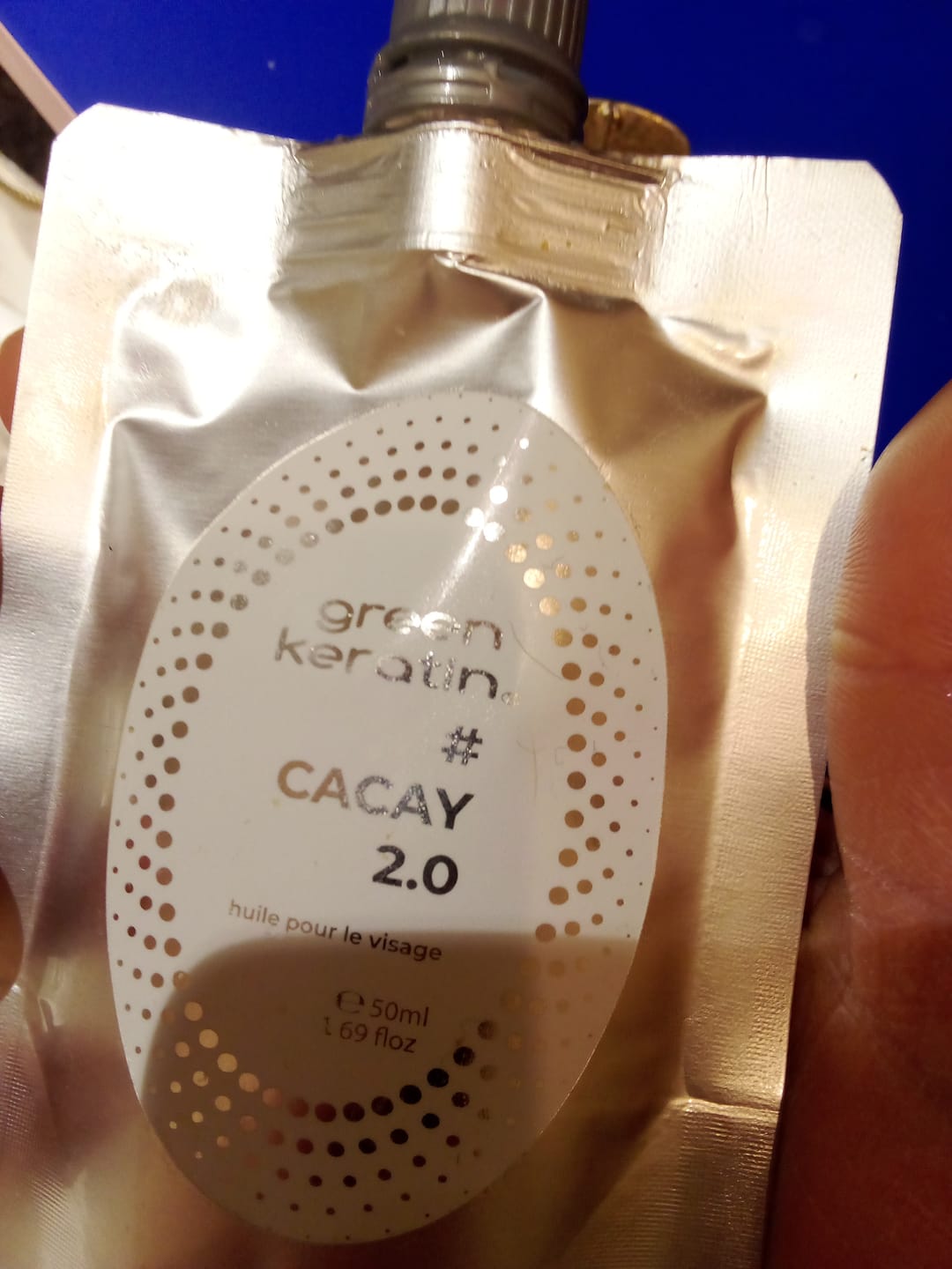Customer photo review of Cacay 2.0 - Huile pour le Visage #FF