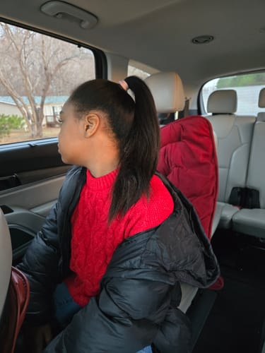 Customer photo review of At-home Keratin Treatment