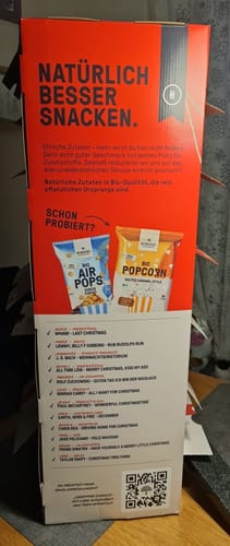 Kundenbewertung mit Foto zu ⏰ VORVERKAUF: Snack-Adventskalender 2024