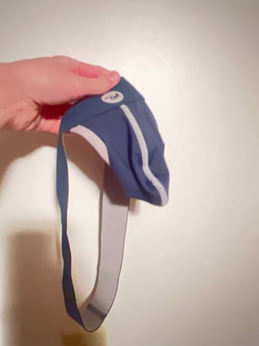 Customer photo review of Nylon 0in Strapless Jocks No Fly 1pk Navy Blue