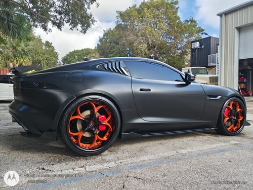 Customer photo review of CUSTOM 2 PIECE FORGED WHEELS: RV-DS016