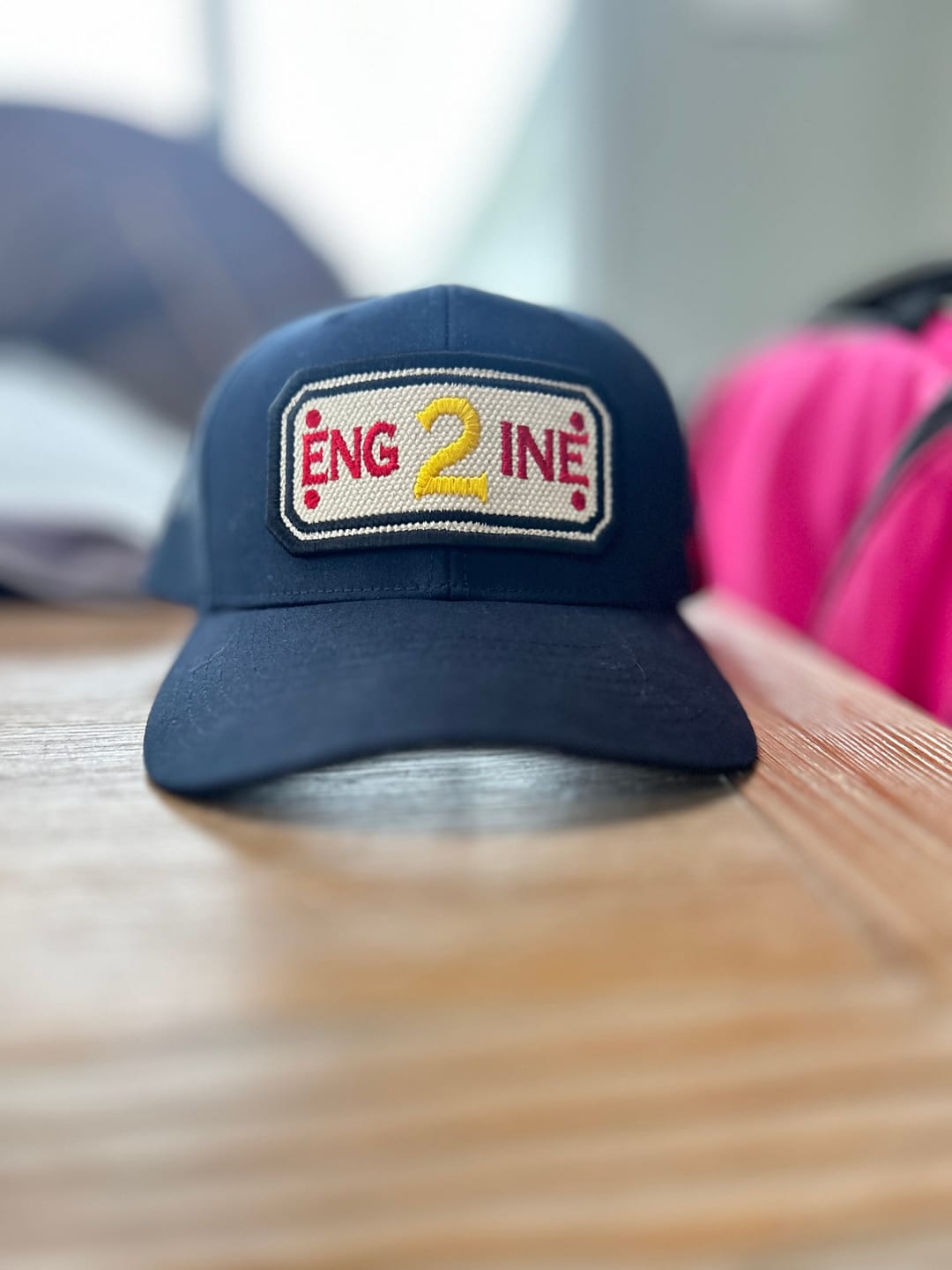Customer photo review of SNAPBACK HOSE HAT WITH CUSTOM BACK OF HAT