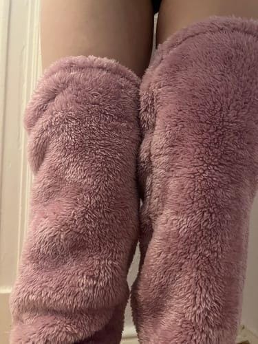 Customer photo review of CuddleSocks - für warme Füße an kalten Tagen