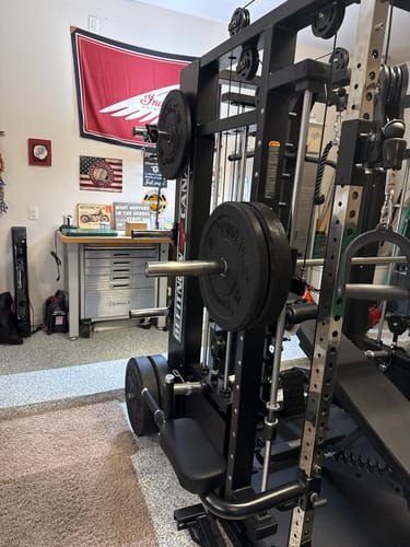 Customer photo review of URA-MAX COLORED Bumper Plate Sets