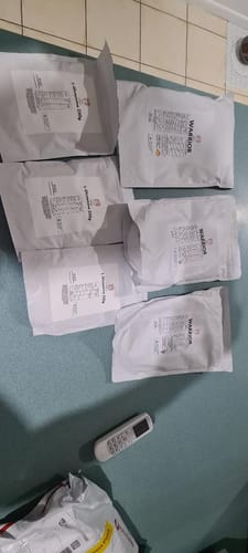 Customer photo review of Warrior High-Stimulant Pre-workout