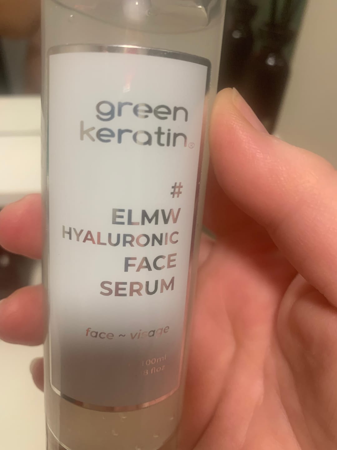 Customer photo review of ELMW – Sérum à l'acide hyaluronique pour le Visage, Original