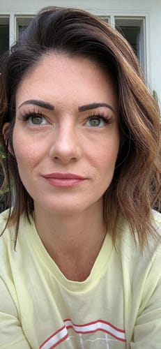 Customer photo review of SWAYINGKELP Self-adhesive Cluster Lashes