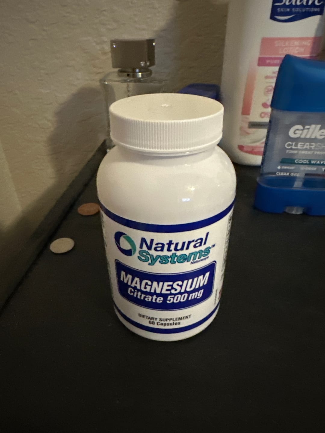 Customer photo review of Complejo de Citrato de Magnesio - 500 mg