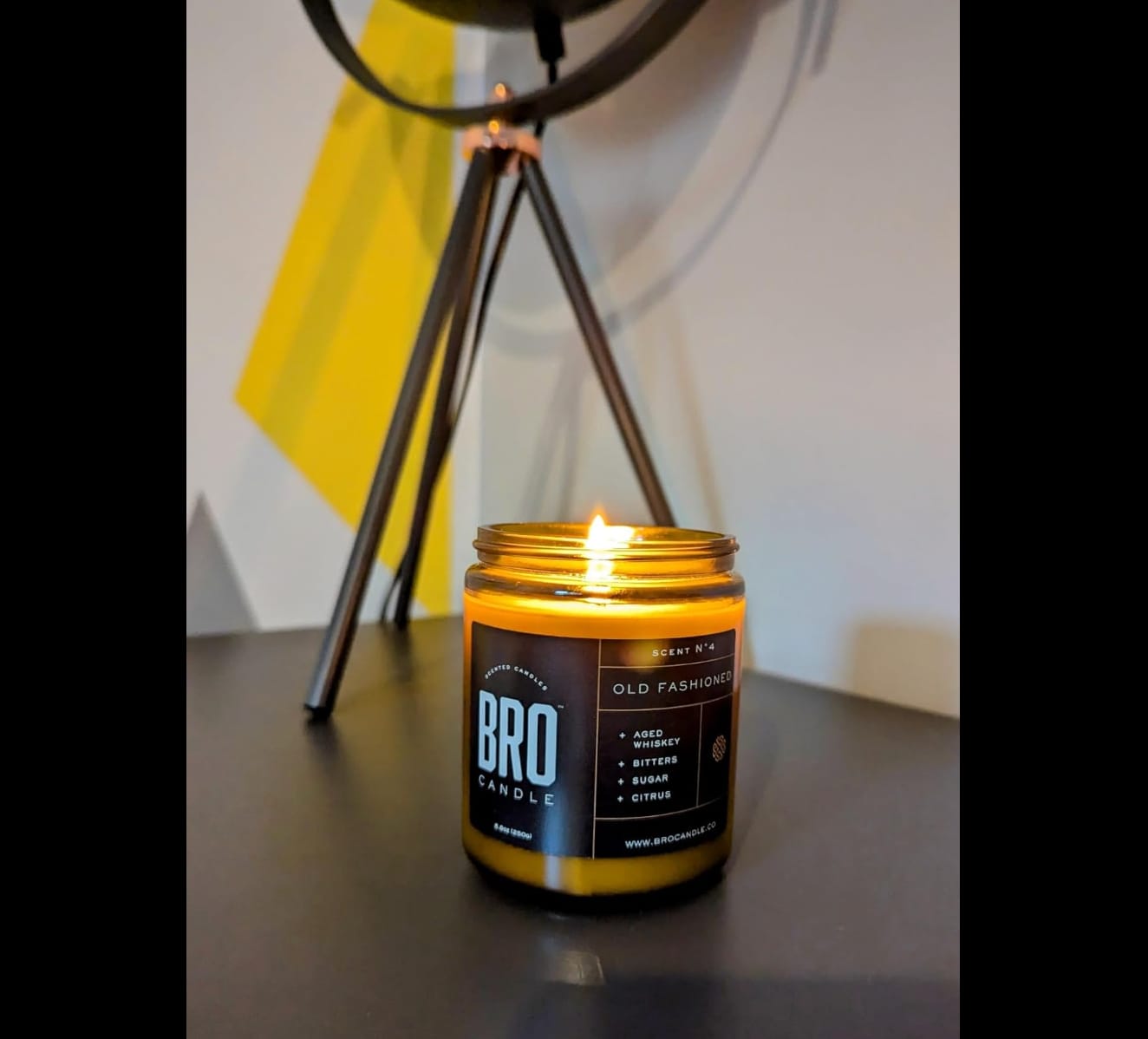 Customer photo review of The Old Fashioned Candle
