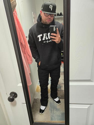 Customer photo review of Vertigo Stacked Denim (Jet Black) (M8280D)