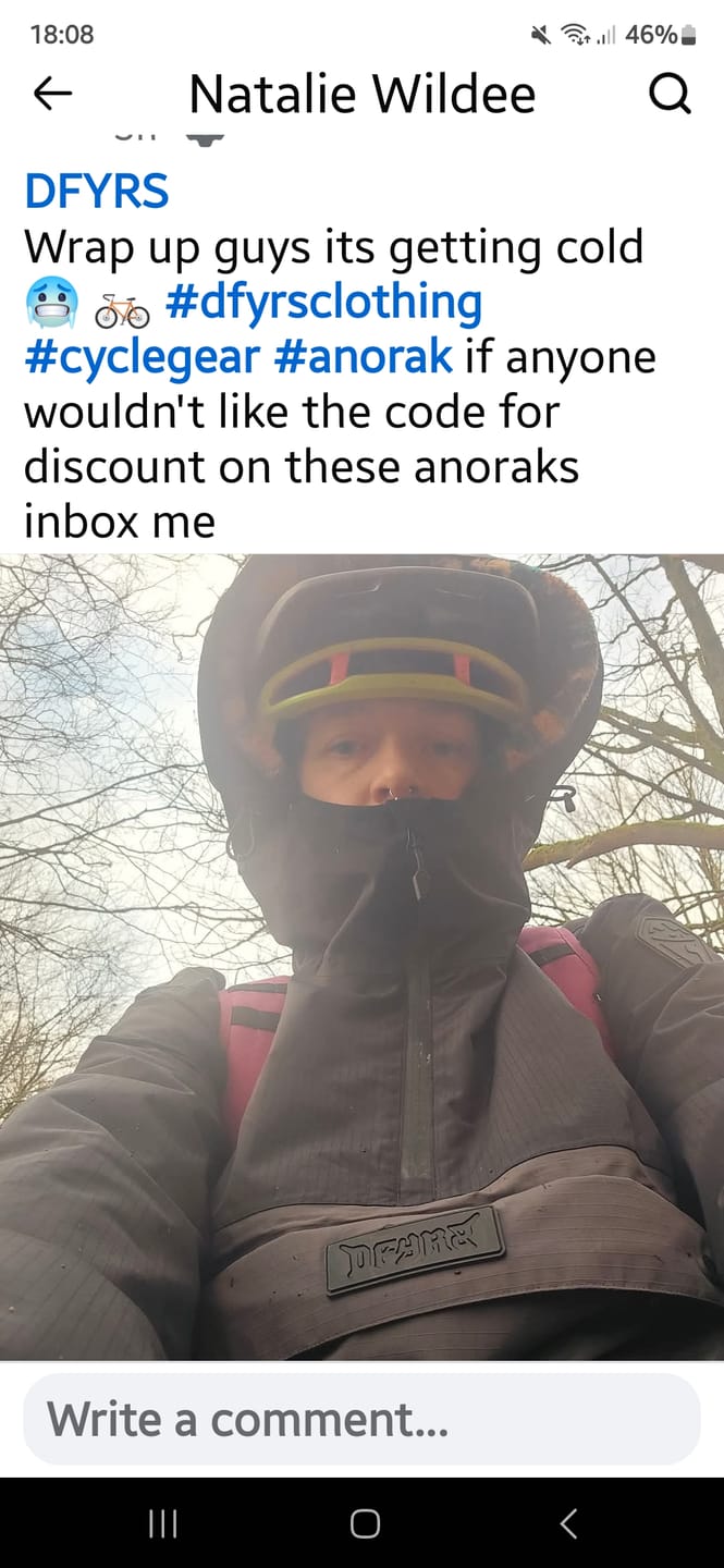 Customer photo review of Ripknot™ | Waterproof Anorak | Stealth Grey