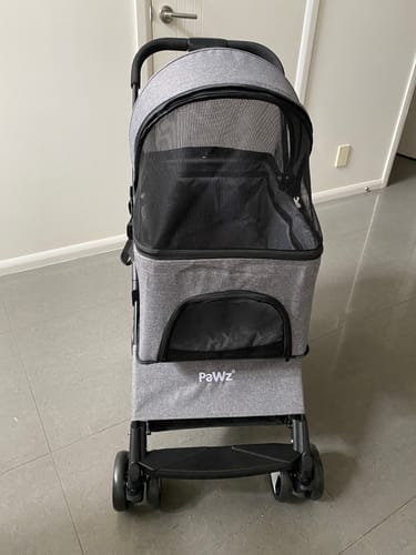 Customer photo review of PaWz Large Dog Stroller Cruiser