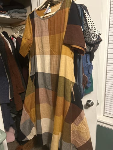 Customer photo review of OCTOBER FLARE DRESS | MARNI CHEX