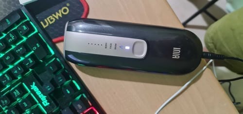 Customer photo review of INIA FOND IPL Hair Removal with Facial Mask