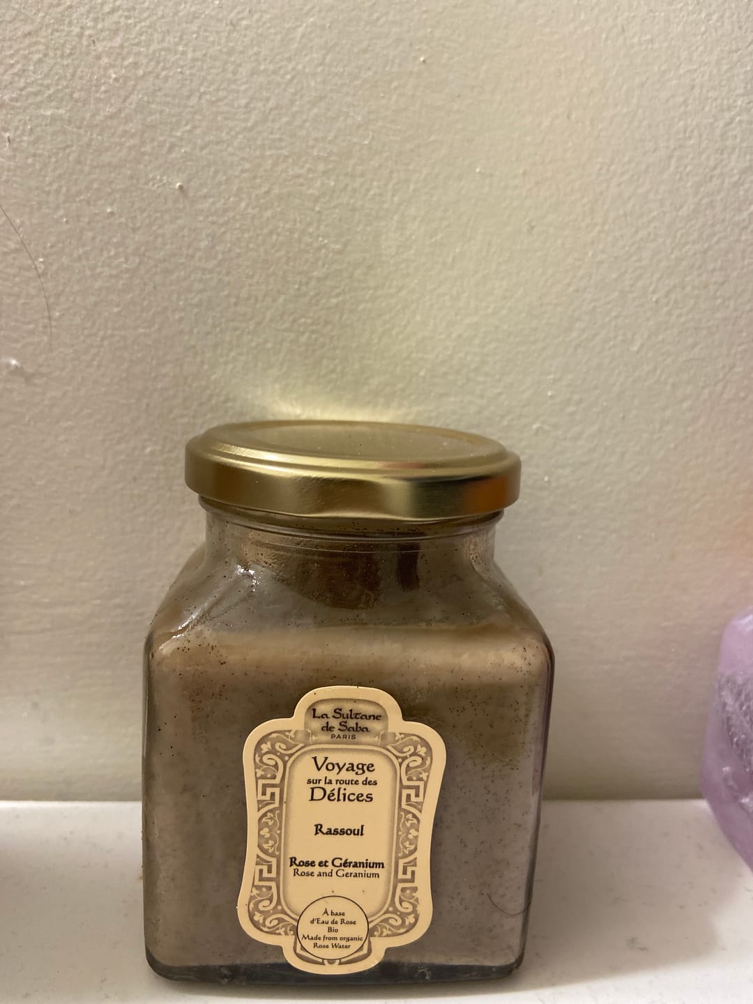 Customer photo review of Washing Paste with Rassoul - Rituals of Hammam