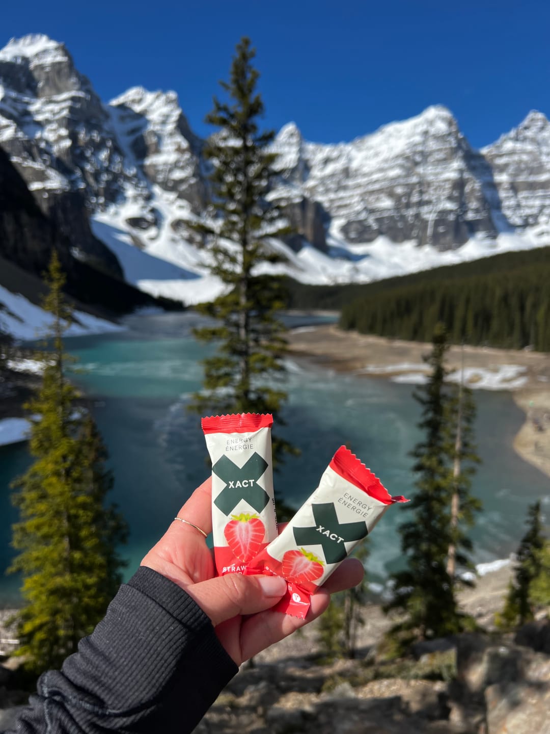 Customer photo review of XACT ENERGY fruit bars