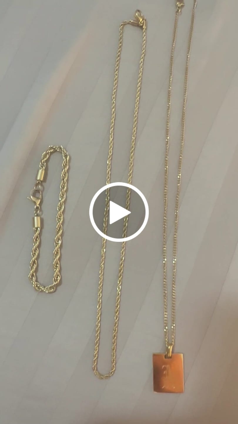 Customer video review of Bracelete Romano Zircônia Banhado em Ouro 18K