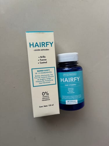 Customer photo review of Loción Anticaída