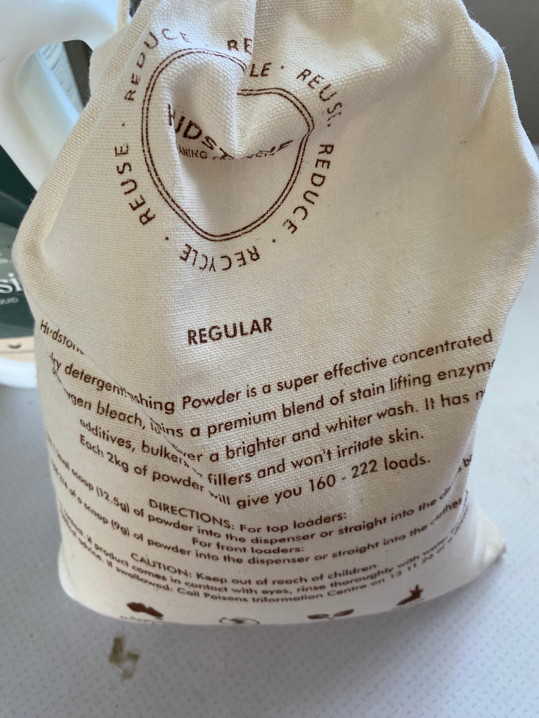 Customer photo review of Hudstone Powder Pack (Free Shipping - Scoops included)