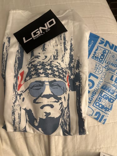 Customer photo review of America's Hero Tee - White