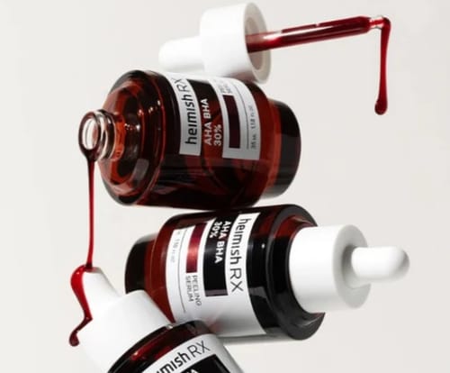 Customer photo review of Aha Bha 30% Peeling Serum