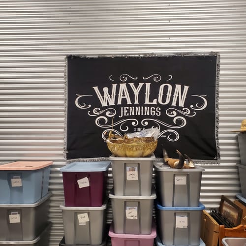 Customer photo review of Waylon Jennings Since 1937 Blanket