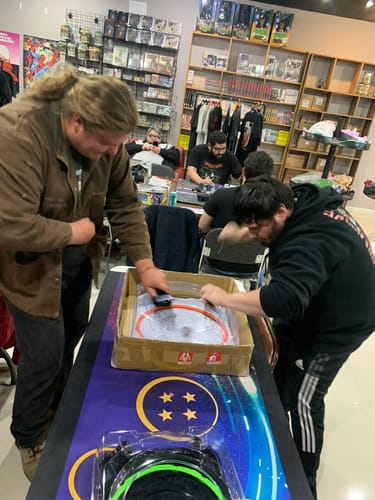 Customer photo review of [Pre-Order] Takara Tomy Beyblade X BX-00 Cobalt Dragoon 2-60C Metal Coat Black B4 Corocoro Comics Version