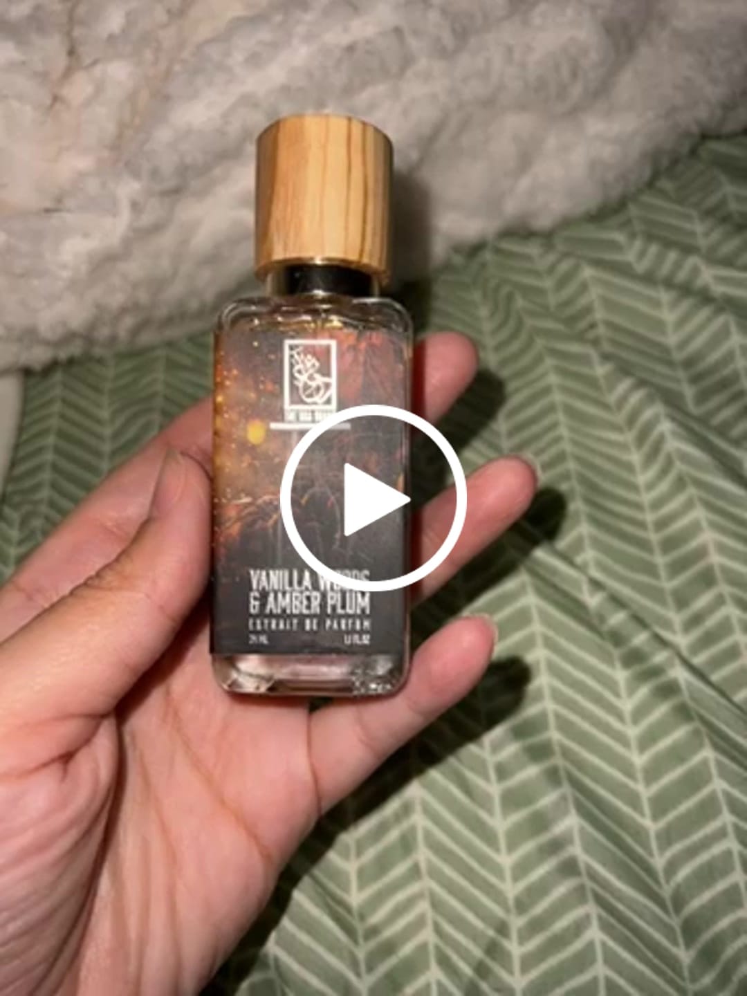 Customer video review of Vanilla Woods & Amber Plum
