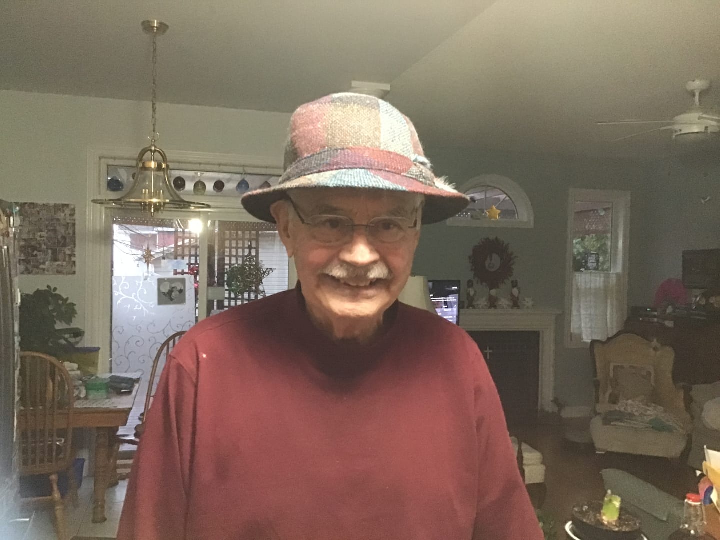 Customer photo review of Walking Hat Tweed