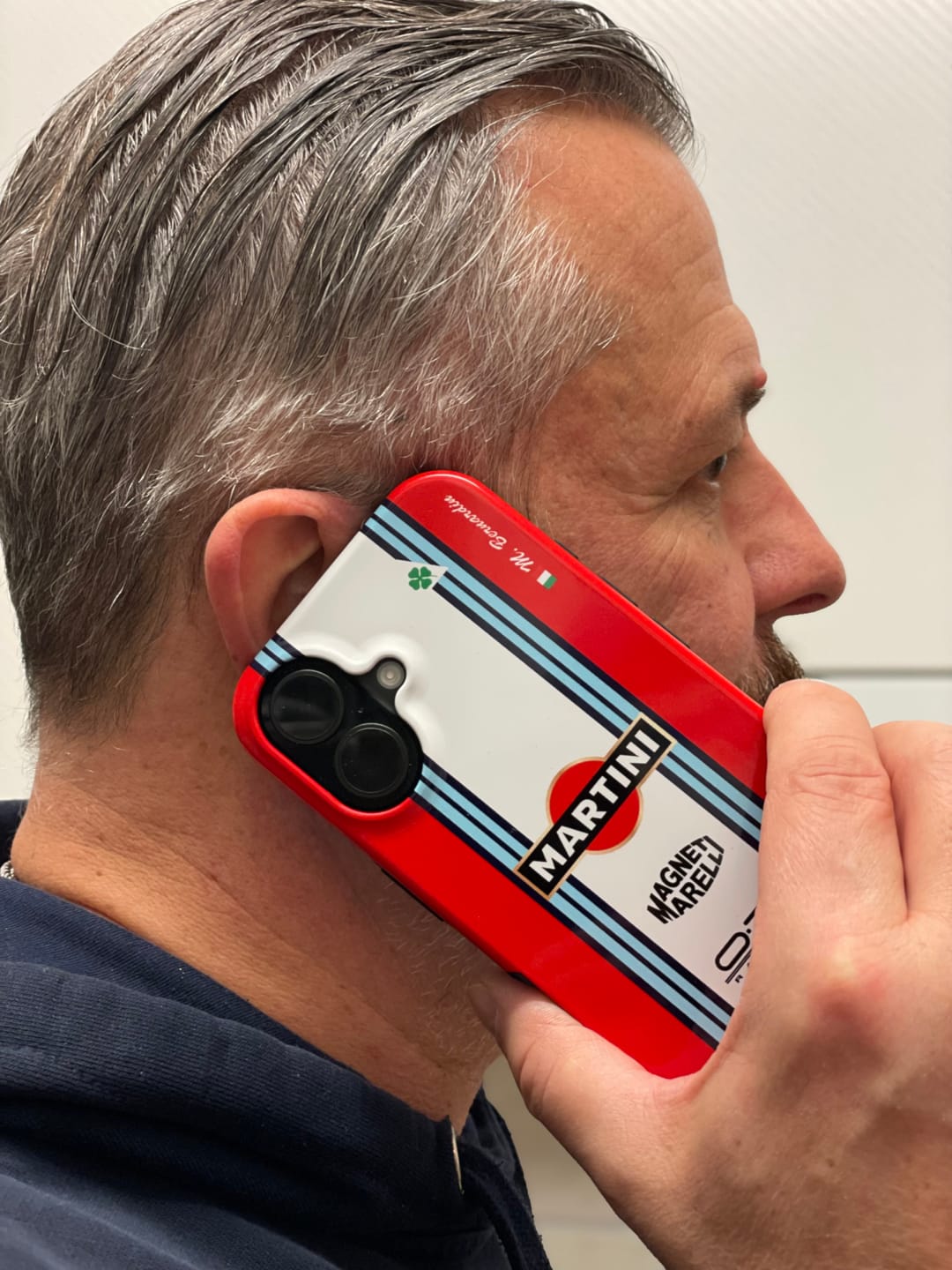 Customer photo review of 155 V6 TI #7 Nannini Alfa Corse DTM 1995 Livery - Individuelle Premium Hülle für iPhone