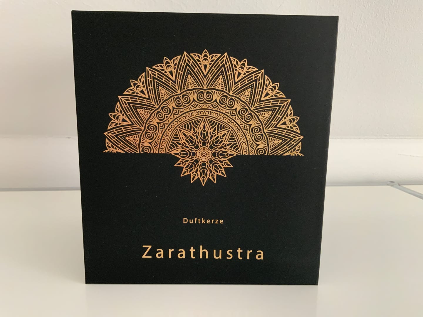 Customer photo review of Duftkerze - Zarathustra
