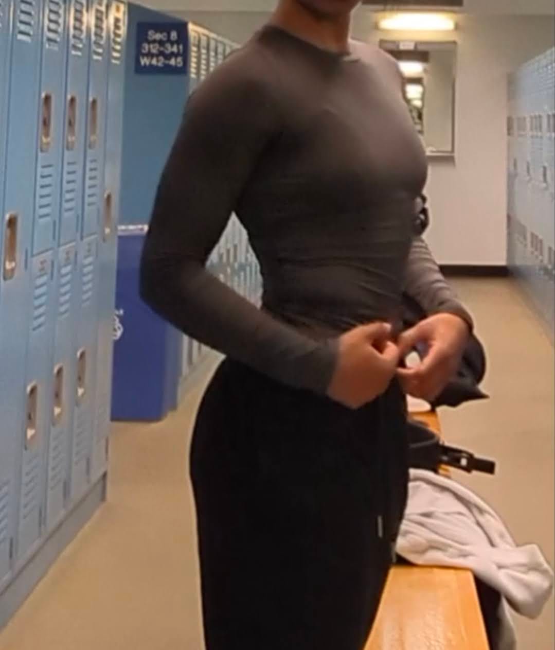 Customer photo review of W480 Winter Arc Long Sleeve tee