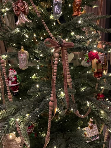 Customer photo review of Velvet Ribbon & Spool