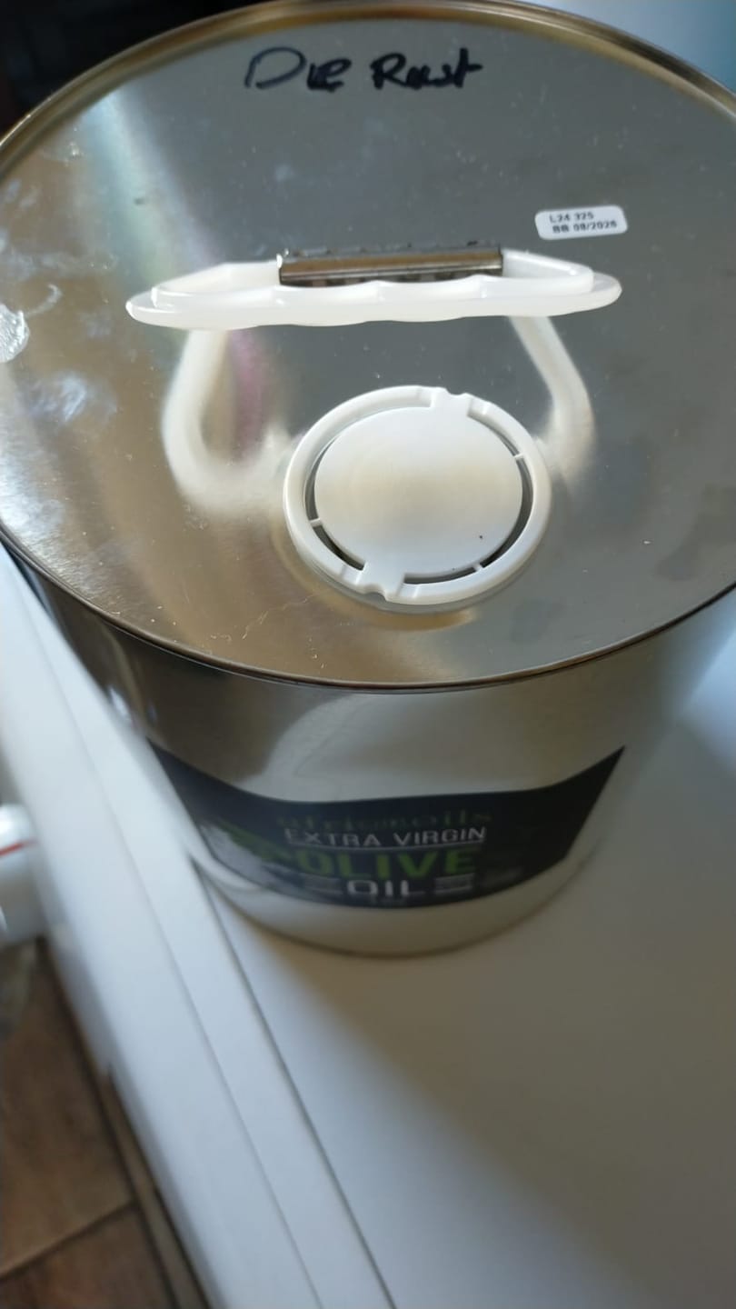 Customer photo review of 5L De Rust - Medium Extra Virgin Olive Oil